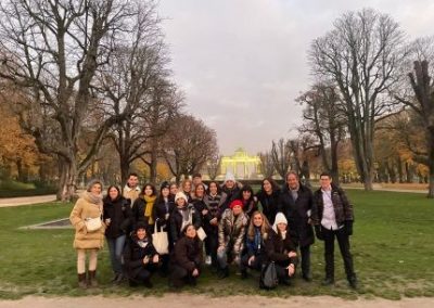 Foto grupal alumnos Viaje a Bruselas 2022